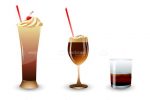 Trio of Cold Drinks Icons